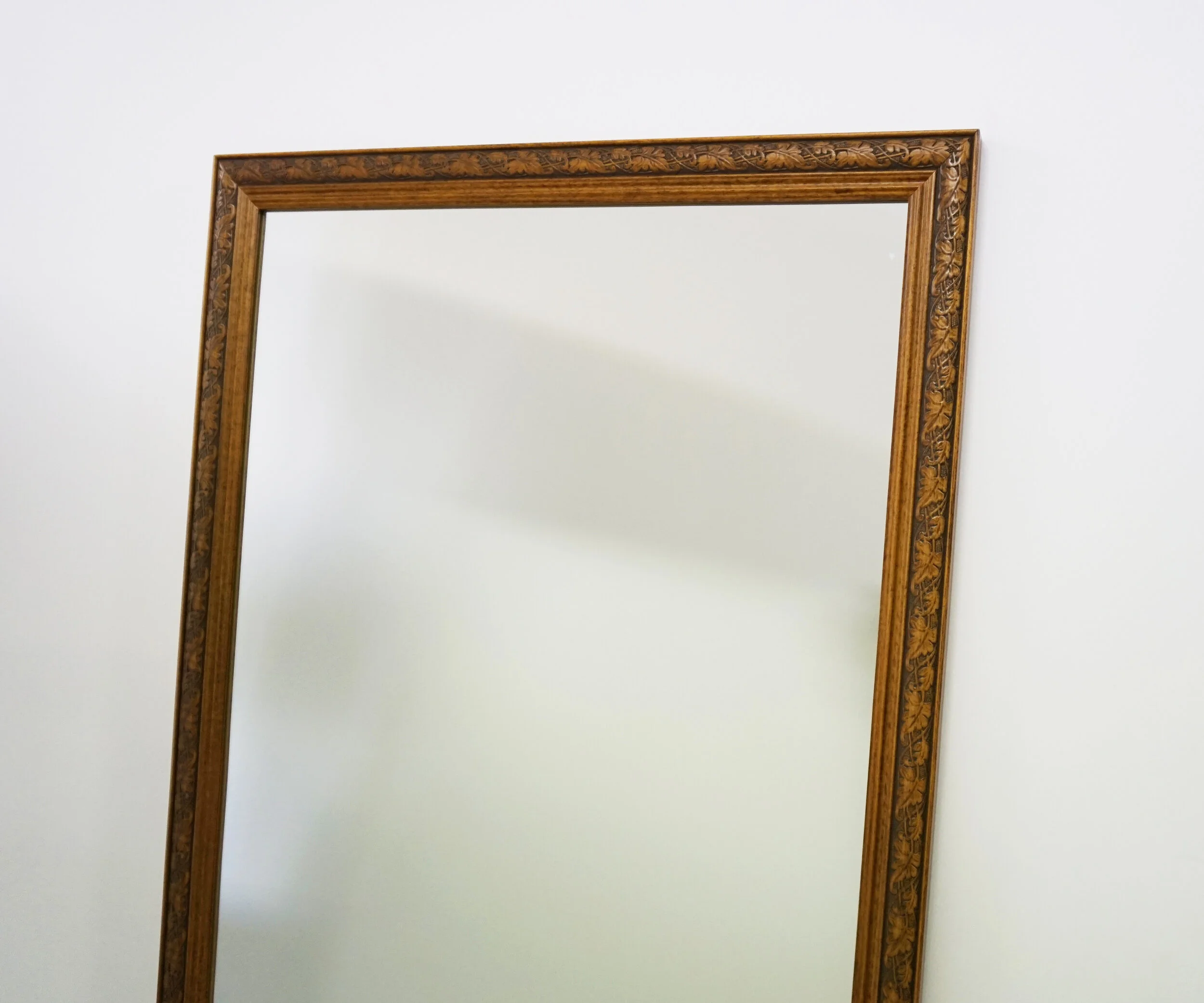 Patterned Brown Mirror